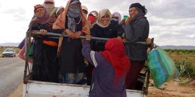 Kasserine : 17 ouvriers agricoles blessés dans un accident  