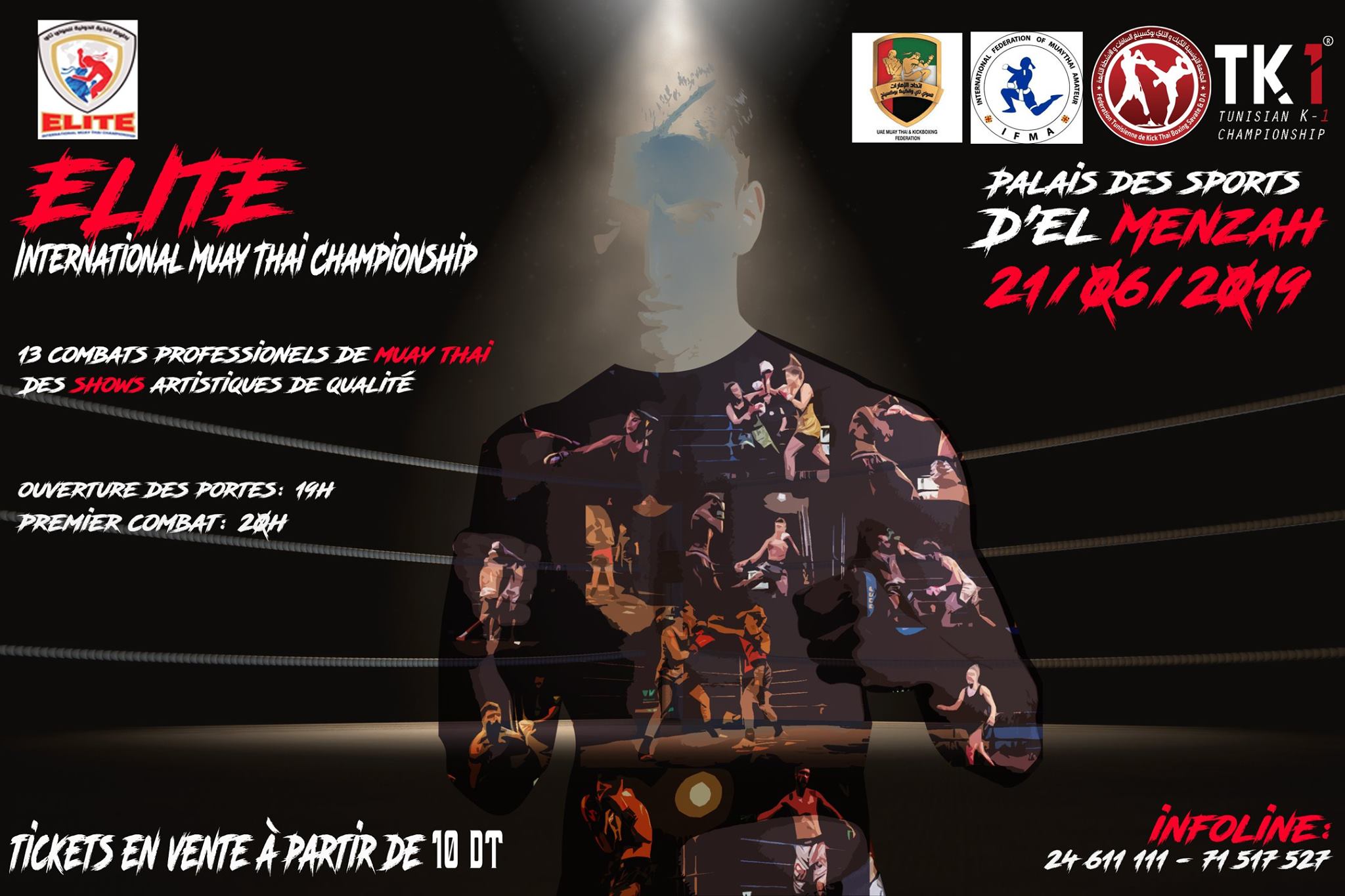 Tunisie: Première édition de Elite International Muay Thai Championship