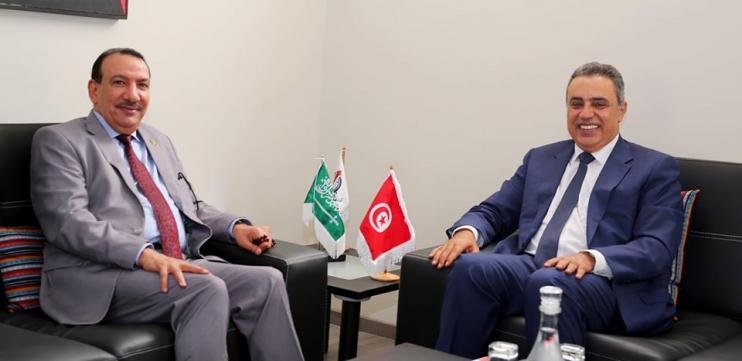 Mehdi Jomaa s'entretient avec l'ambassadeur d’Arabie saoudite