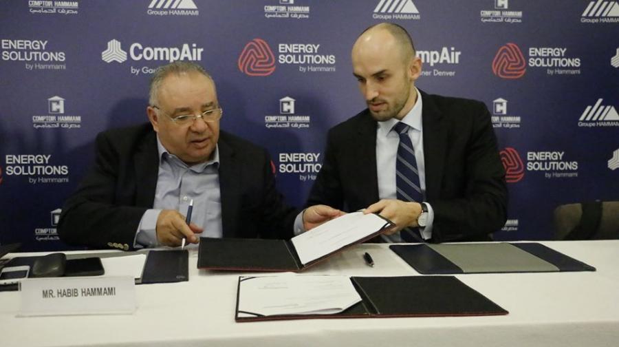 Signature de partenariat entre Energy Solutions et CompAir