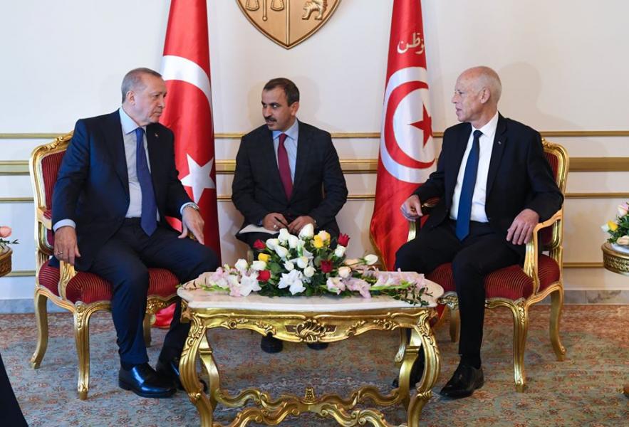 La Libye au centre de la visite d'Erdogan à Tunis