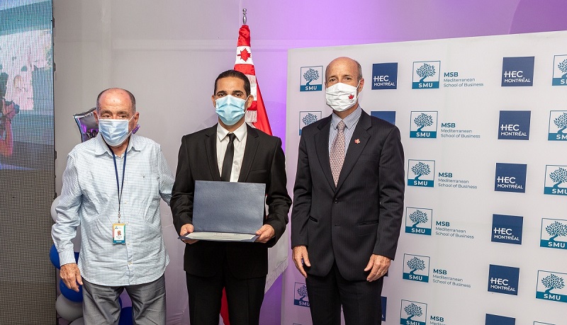 Sortie de la première cohorte de doubles diplômés MSB Tunis et HEC Montréal