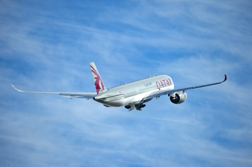 Qatar Airways lance l’Ultramoderne Airbus A350 en Tunisie