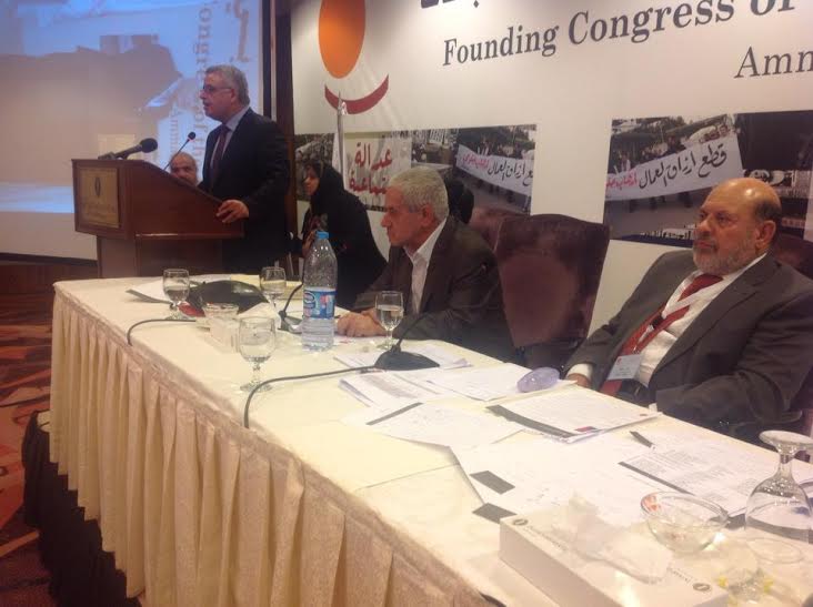 Houcine Abassi élu Président de l’Union Arabe des Syndicats à Amman
