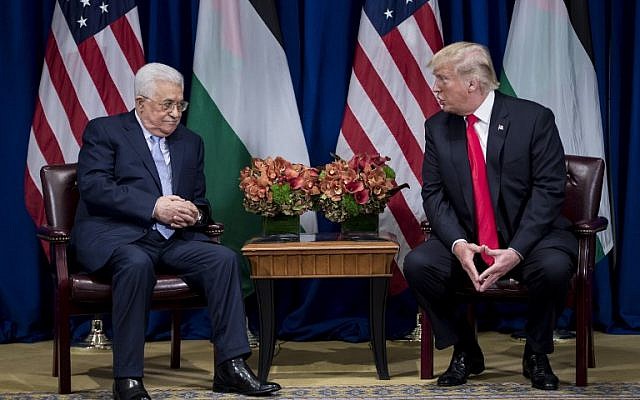 Palestine: Trump et Abbas se sont parlé au téléphone
