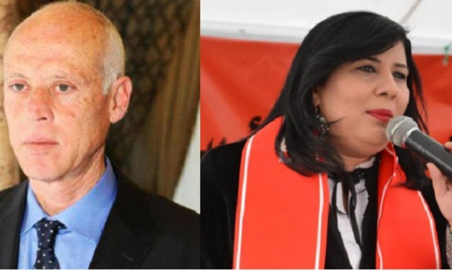 Abir Moussi porte plainte contre Kaïs Saied