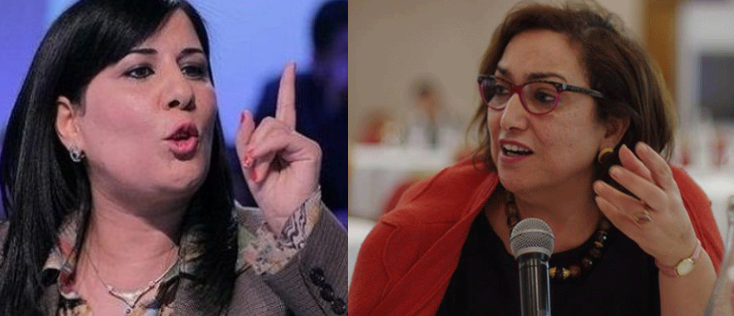 Abir Moussi invite Bochra Belhaj Hmida à un duel télévisé