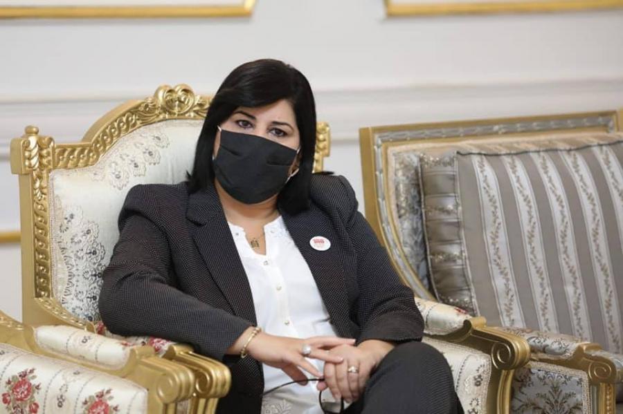 Une photo d’Abir Moussi sur la page de Rached Ghannouchi