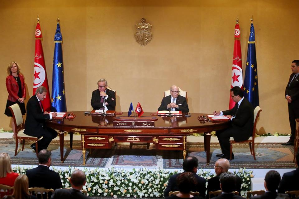 Tunisie-UE : signature de quatre accords de financement d’un montant global de 270 millions d’euros