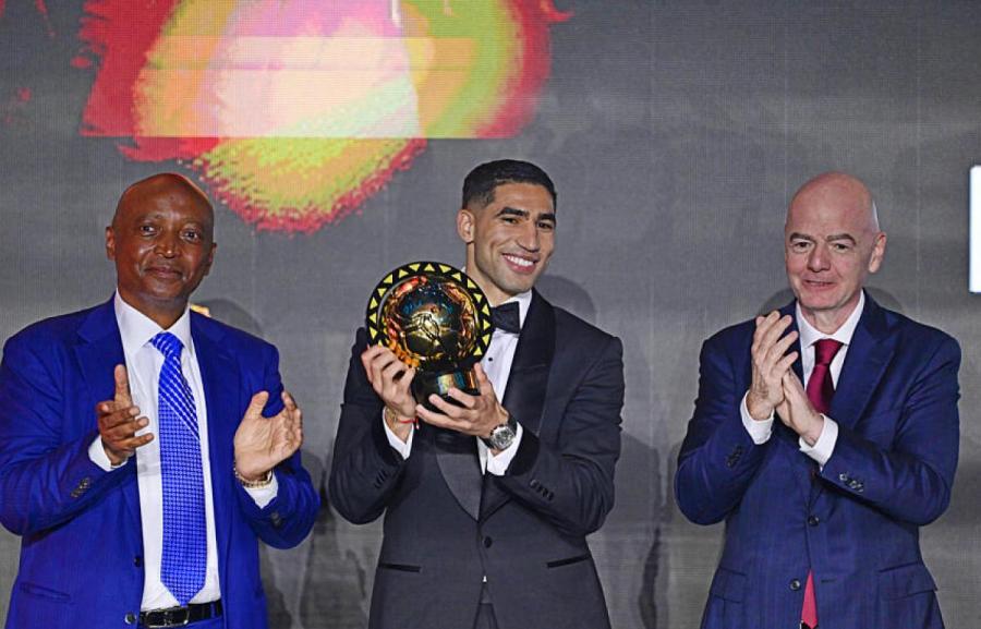 Football: Le défenseur marocain Achraf Hakimi élu meilleur joueur africain de l'année 2025