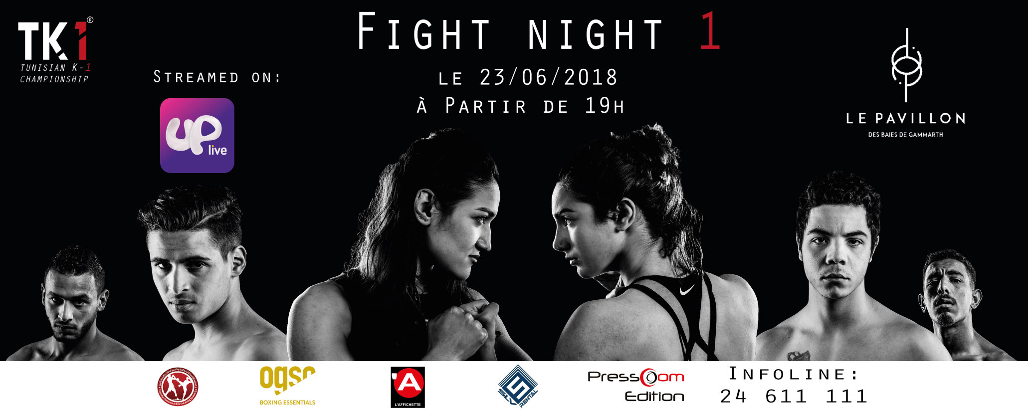 TK1 organise le Premier championnat de kick-boxing en Tunisie