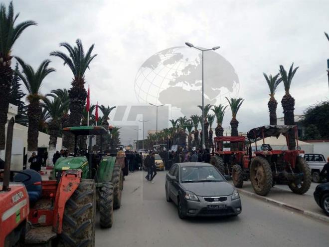 La colère des agriculteurs de Jendouba