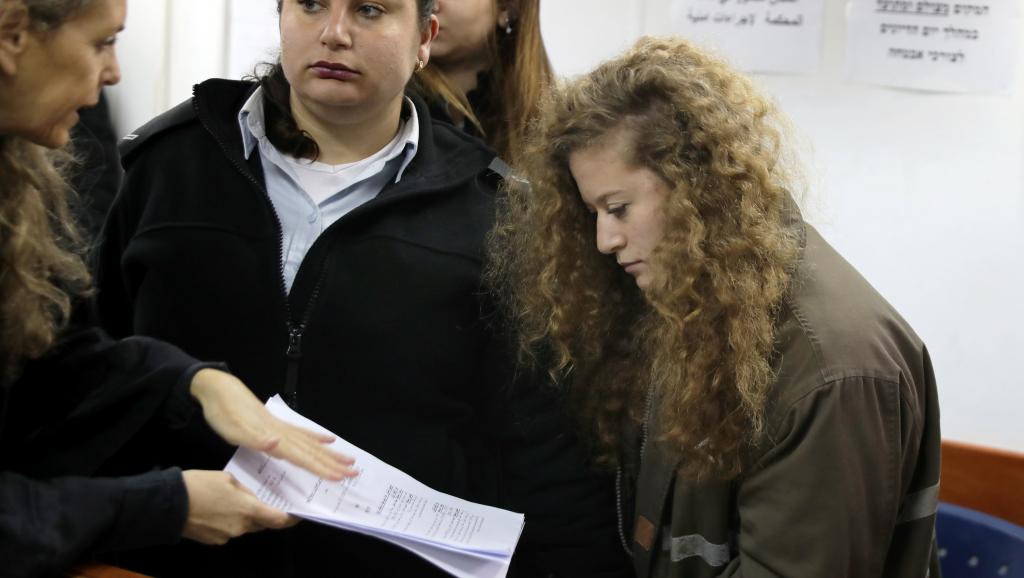 Ahed Tamimi condamnée à huit mois de prison