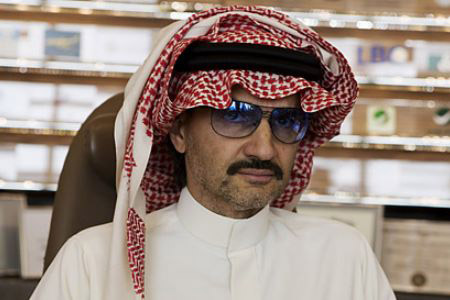 Le prince saoudien Al-Walid ben Talal, l’homme le plus puissant du monde arabe en 2016