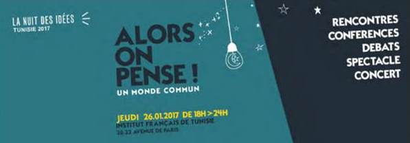 Première édition de la Nuit des idées en Tunisie ! 
