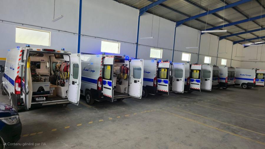 SAMU : Le ministère de la Santé remet sept ambulances de type A