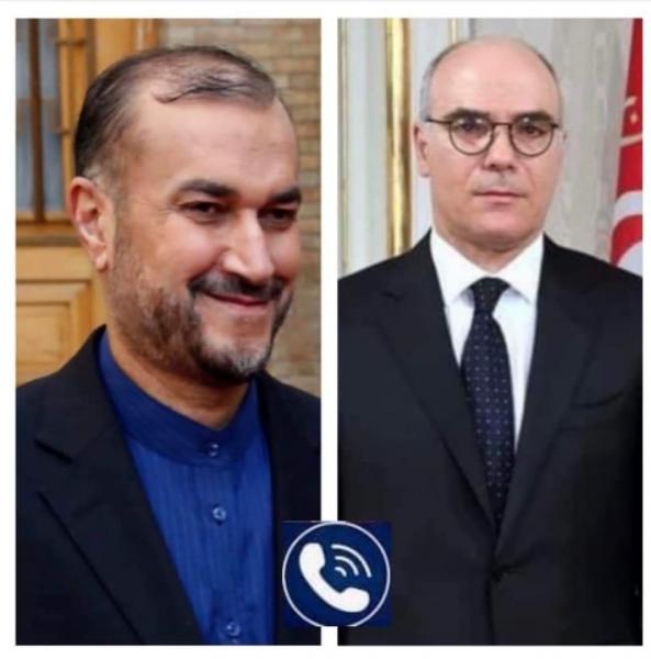 L’agression contre Ga_za au centre d’un entretien téléphonique entre Nabil Ammar et son homologue iranien