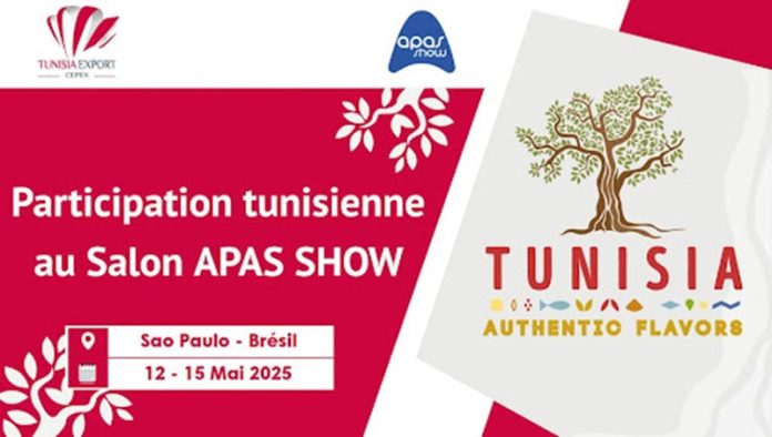 CEPEX : La Tunisie participe à la 39e édition du Salon ‘‘APAS SHOW’’ du 12 au 15 Mai 2025, au Brésil