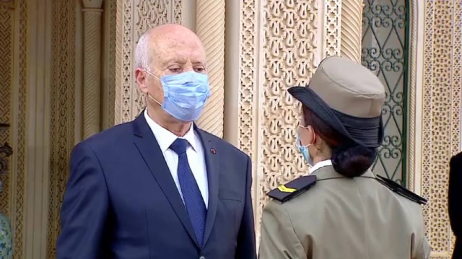 Le Président de la République préside la cérémonie du 65 ème anniversaire de l'Armée