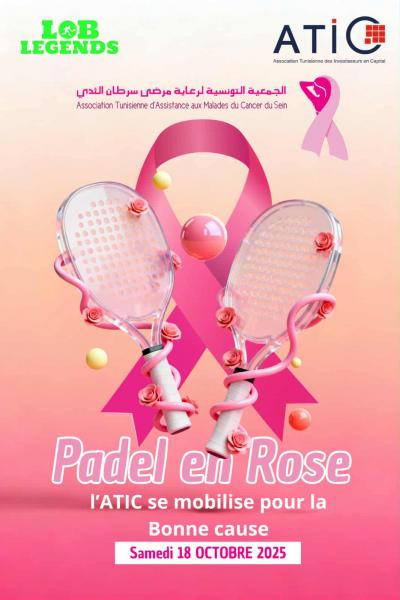 "Padel en Rose": Un événement sportif et solidaire pour soutenir la lutte contre le cancer du sein