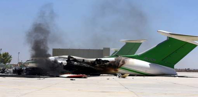 Aéroport de Tripoli: Les combats les plus violents depuis la chute de Khadafi