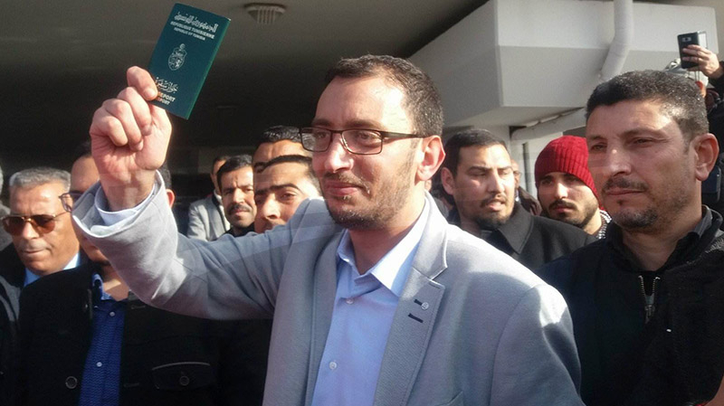 Yassine Ayari est rentré sans être inquiété