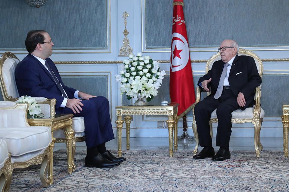   Entretien Béji Caïd Essebsi- Youssef Chahed