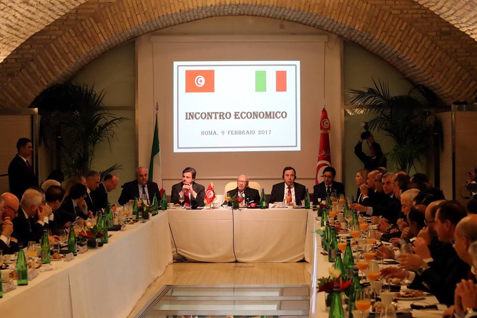 L'UTICA fortement représentée à la visite d'Etat à Rome puis à Berlin