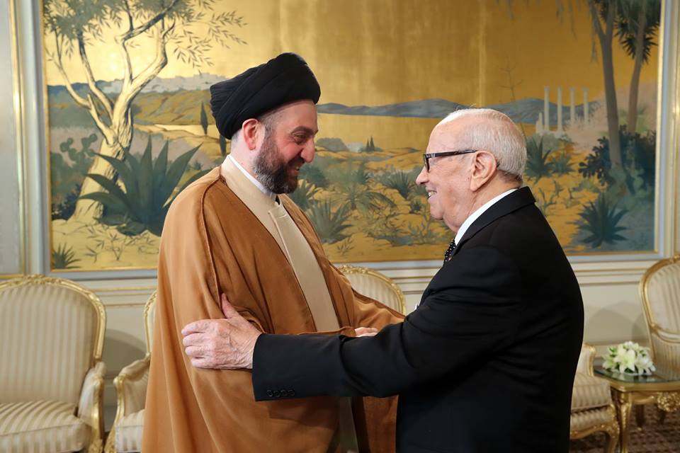 Reçu par BCE, le chef de l'Alliance irakienne présente l’initiative de réconciliation nationale dans son pays