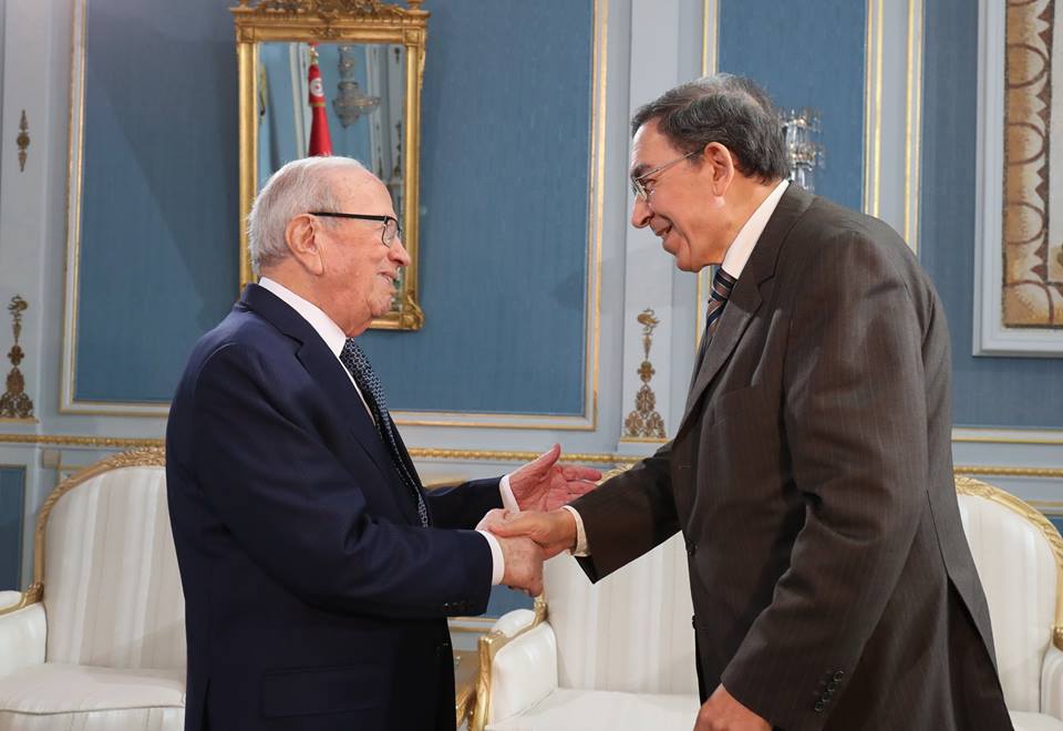 Caid Essebsi reçoit le Représentant spécial de la Ligue arabe en Libye