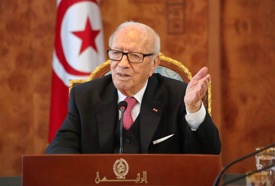 Béji caïd Essebsi :  Les troubles des derniers jours sont inacceptables 
