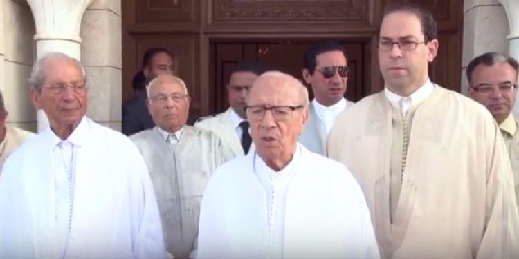 Aïd : Caïd Essebsi présente ses vœux et fait part de sa confiance que le pays est sur la bonne voie