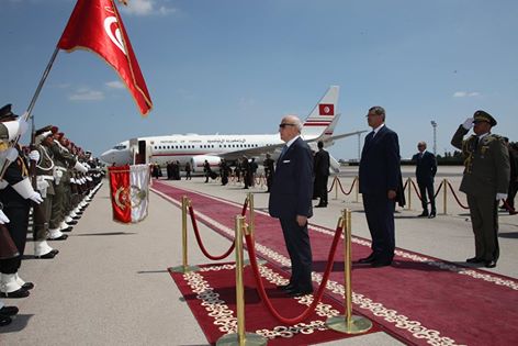 Béji Caid Essebsi en visite officielle au Qatar à la tête d’une forte délégation