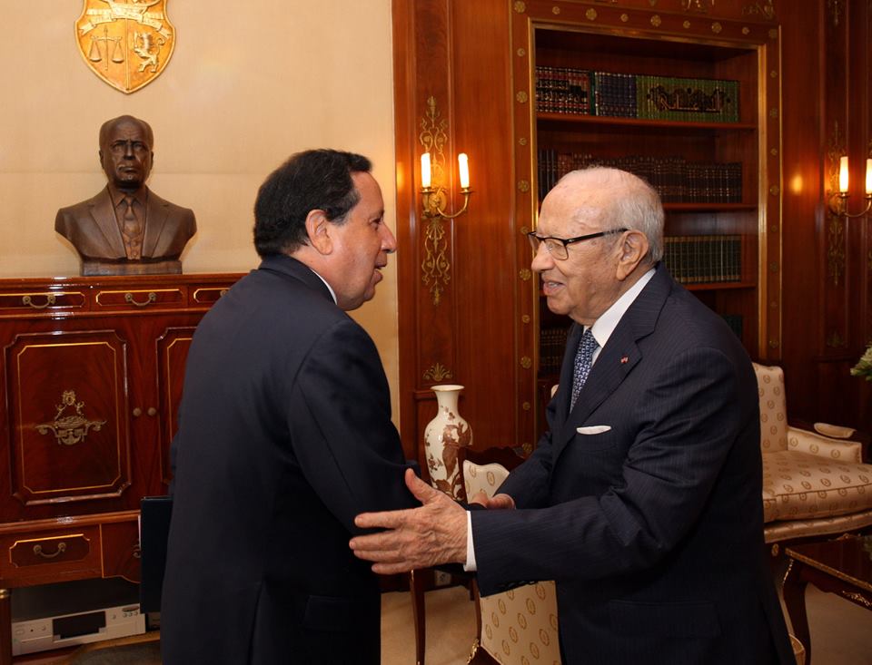  Béji Caïd Essebsi reçoit  le ministre des Affaires étrangères 