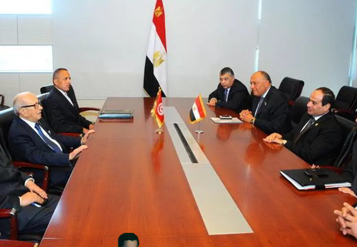 Essebsi rencontre Al Sissi 