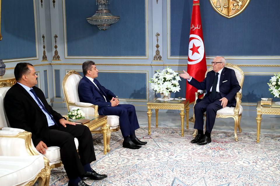 Le président Caïd Essebsi reçoit le président de l’ordre des ingénieurs et le président du syndicat national des ingénieurs