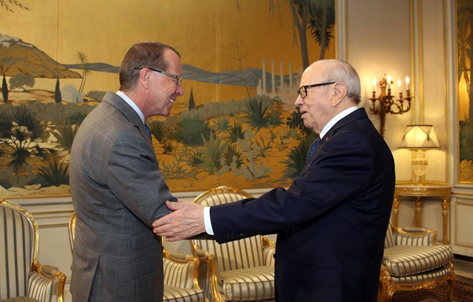 Le Chef de l'Etat reçoit les parties rivales libyennes et l'émissaire des NU