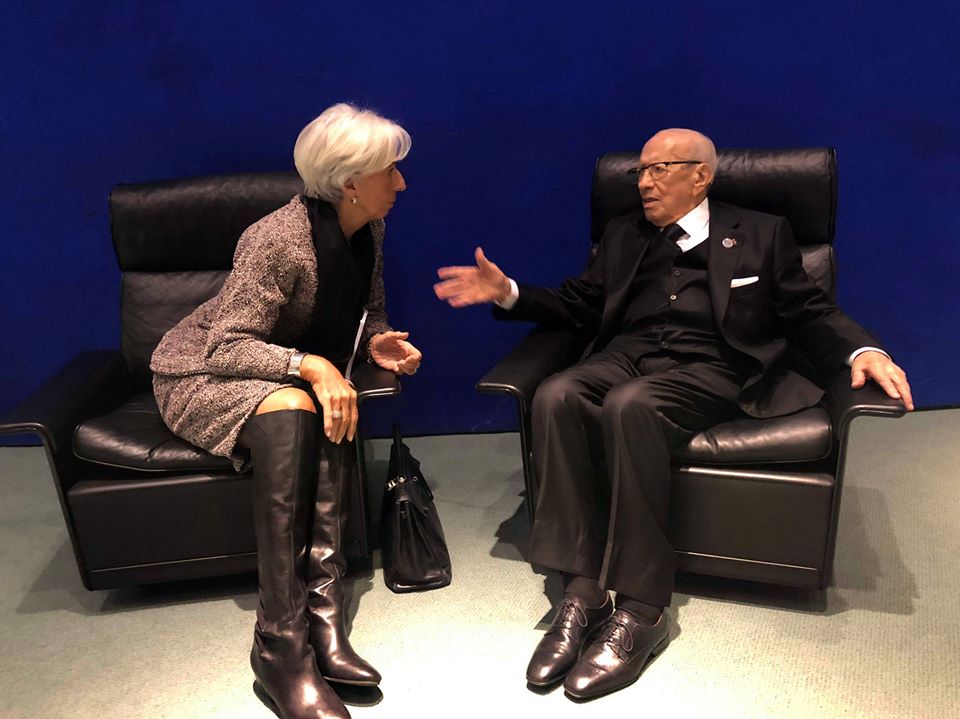 A Berlin BCE rencontre Christine Lagarde et le président Abdelfattah Al-Sissi