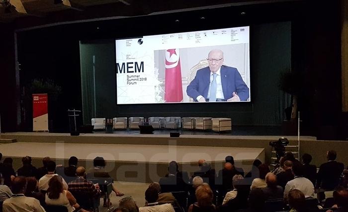 BCE adresse un message vidéo au Forum Moyen-Orient-Méditerranée 2018 sur la jeunesse