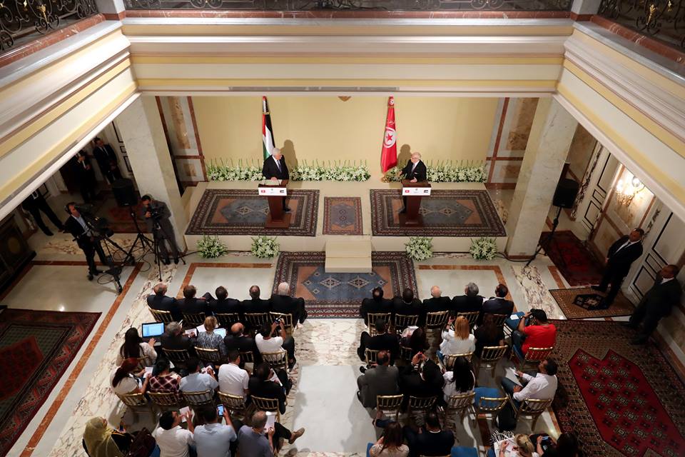 La Tunisie et la Palestine pour la solution des deux Etats