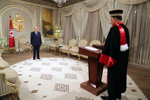 Des magistrats prêtent serment devant le président de la République