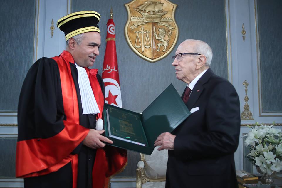 Le président de la République reçoit le rapport annuel du Tribunal administratif