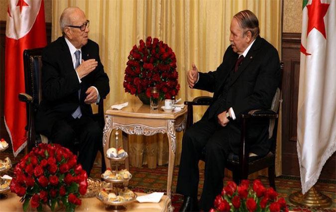 Bouteflika assure Caid Essebsi de l’entière solidarité de l’Algérie