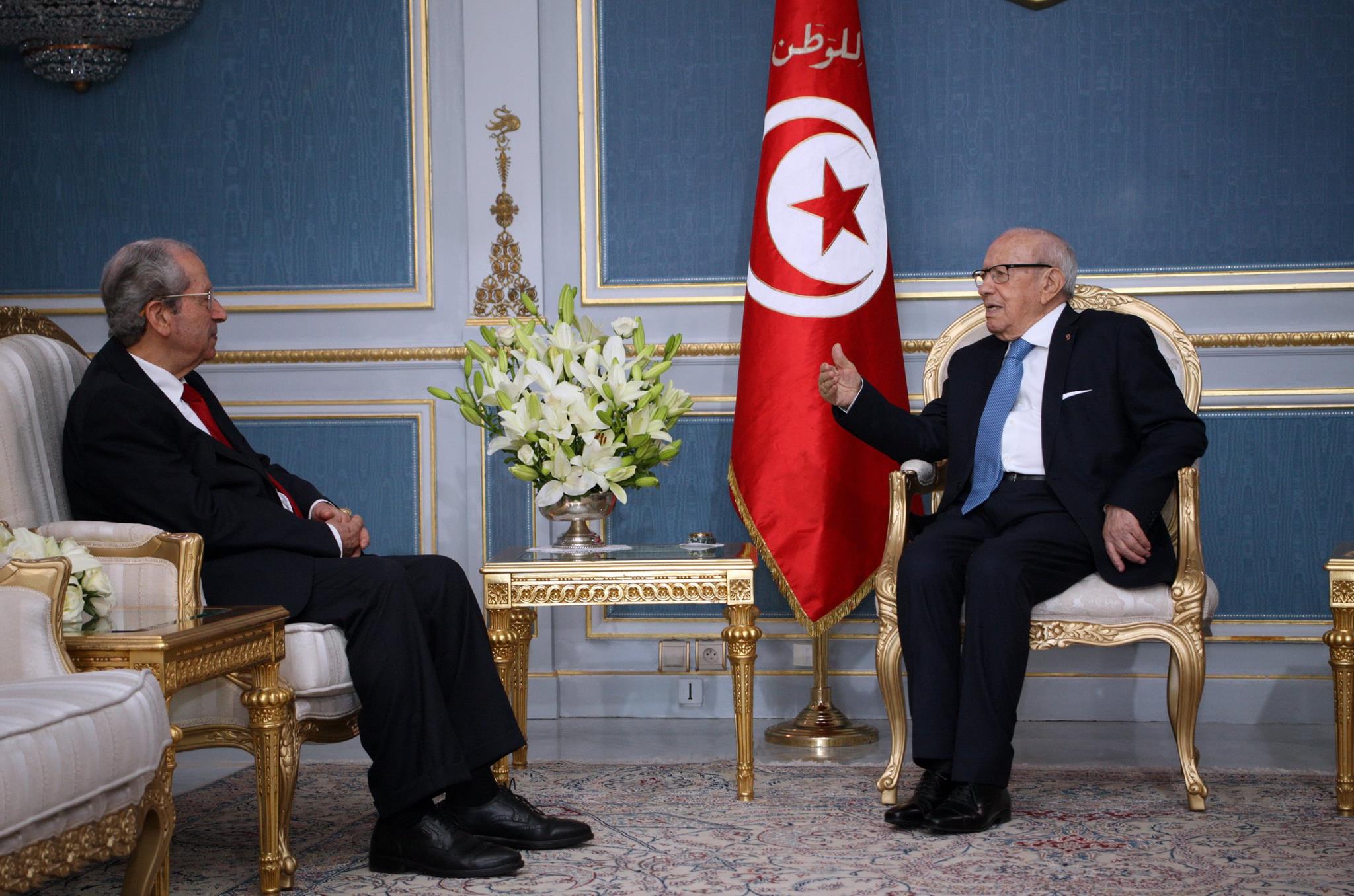 Le chef de l'Etat s'entretient avec le président de l'ARP