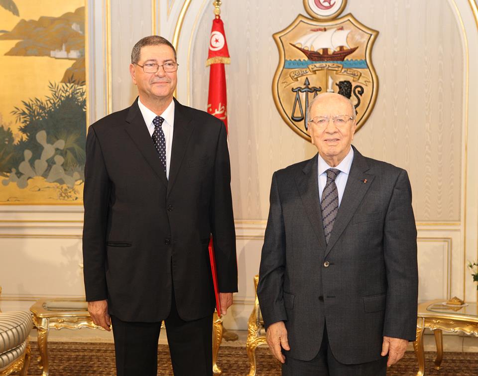 Béji Caid Essebsi a demandé à Habib Essid de surseoir à sa démission