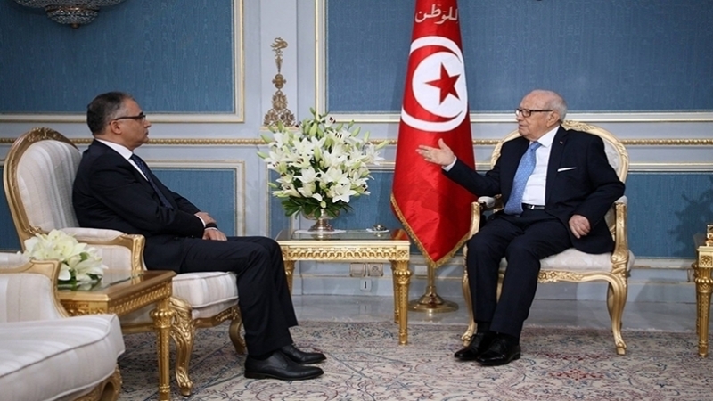 Le chef de l'Etat s'entretient avec Mohsen Marzouk