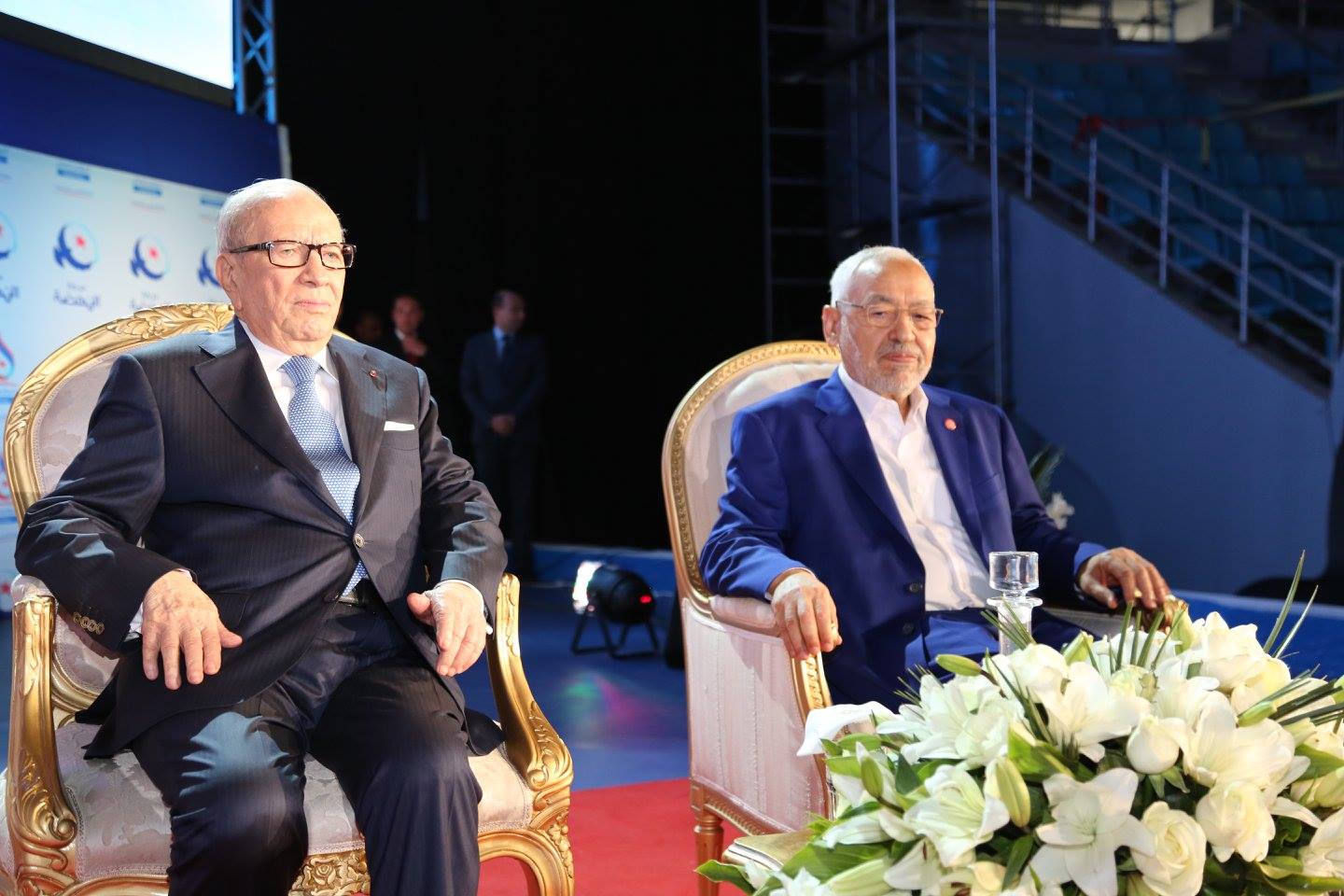 Un album photos de Ghannouchi à Essebsi
