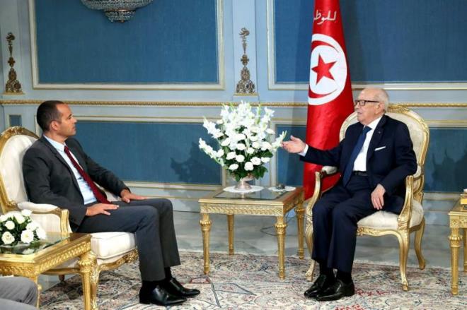 Le chef de l’Etat s’entretient avec le président d’Afek Tounes
