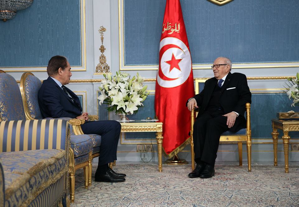 Béji Caid Essebsi reçoit Abderrahim Zouari
