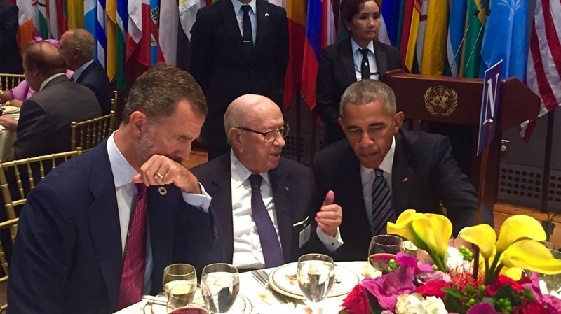 BCE prend part à un déjeuner avec les chefs d’Etat et de gouvernement à New York